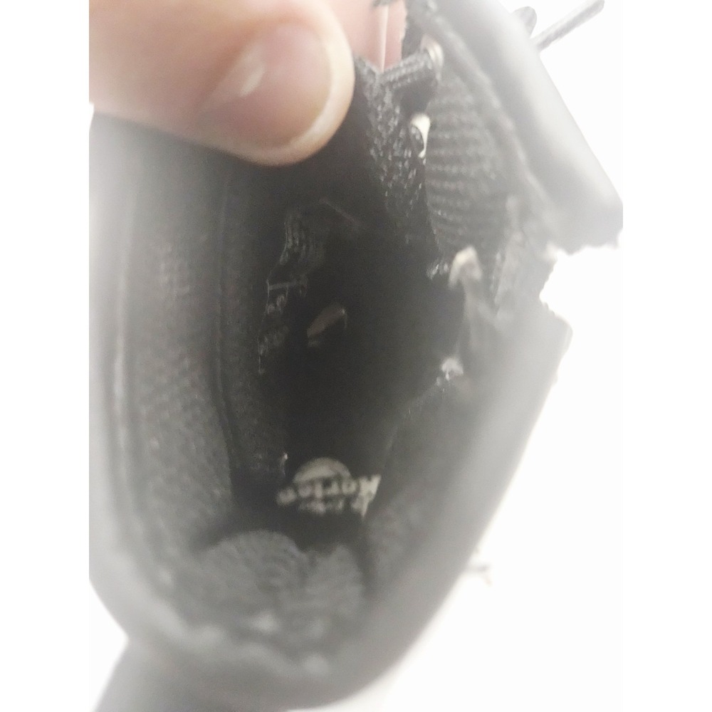 Dr Martens Toddler Kids Size 9 US Black Leather Boots Zip Side Unisex AW004 - Picture 8 of 9
